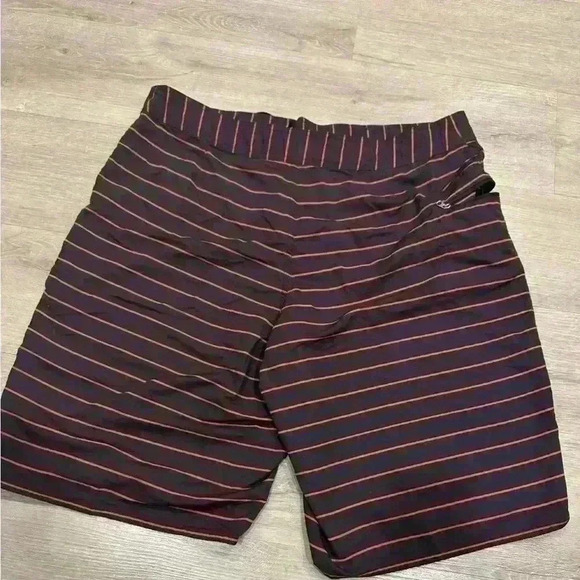 Patagonia brown and orange striped board shorts 38 - Picture 6 of 7